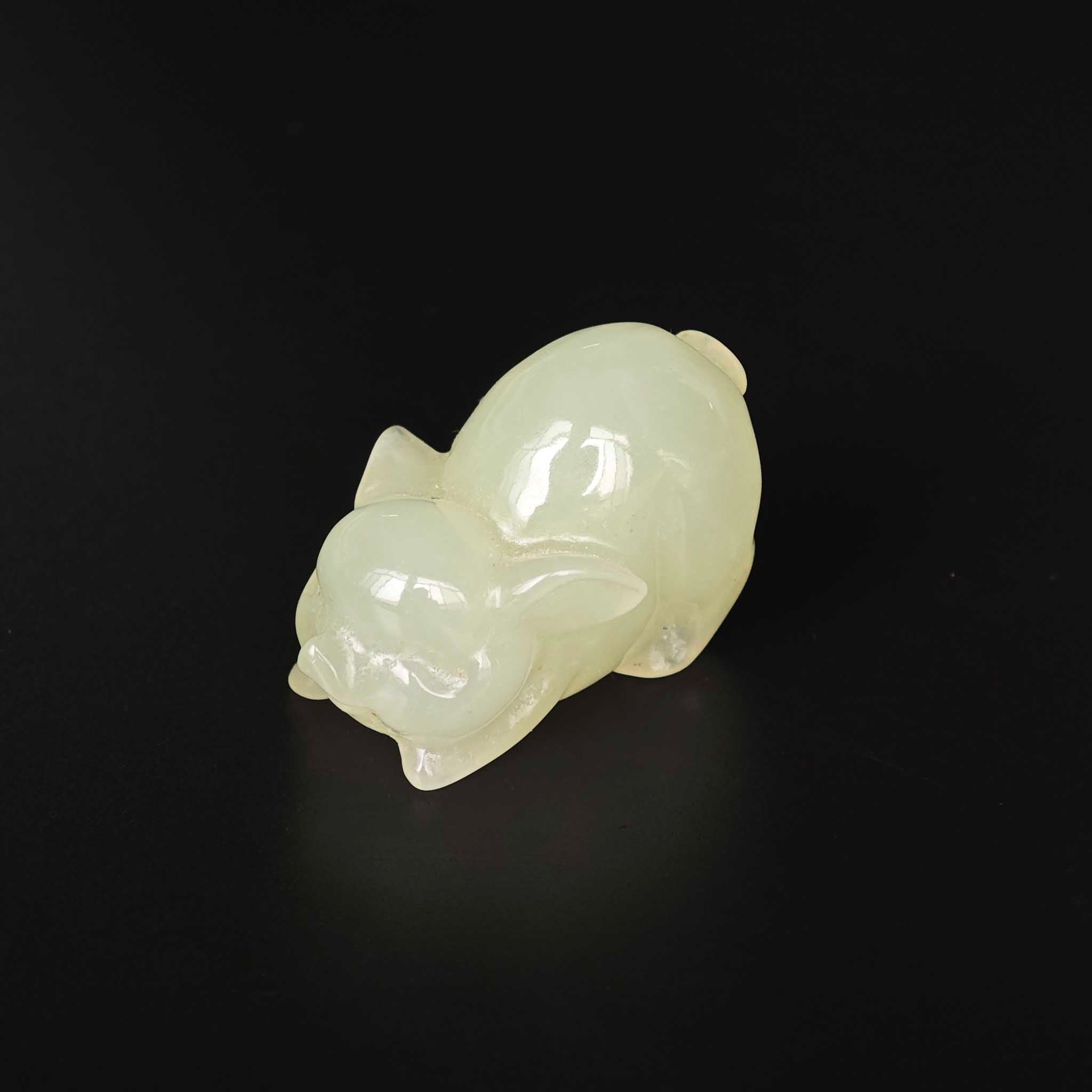 91c2ca22e19df6dbcde226b352dc7c77-1 New Jade Stretched Pig P 2 inch (5cm) A/B