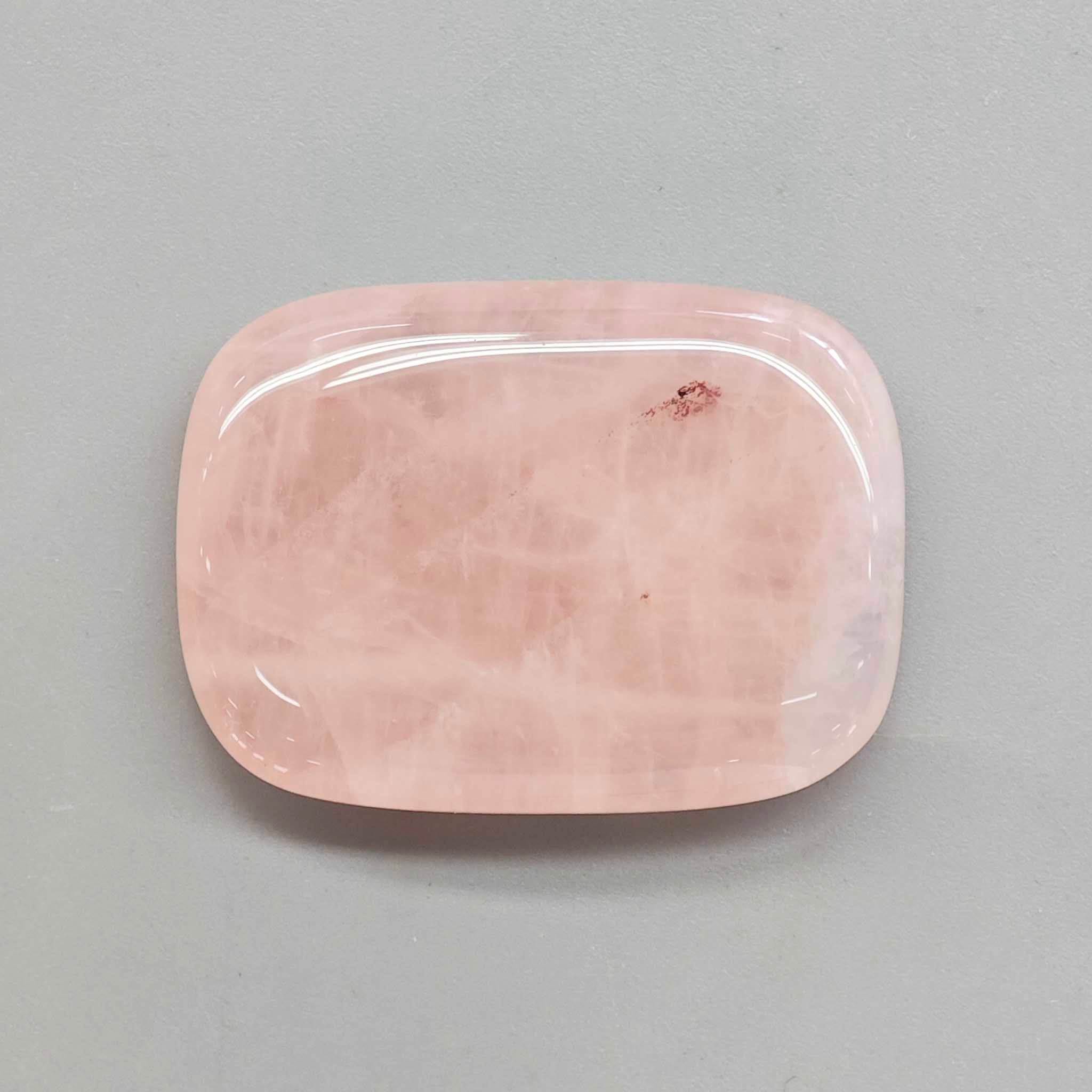 92255f0fcc14342171f63b9a0cd09ee8-1 Rose Quartz Rectangle Stone 1.6 inch (1x3x4cm) A