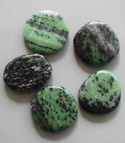 Rubycrosite Smooth Stone 1.6 inch (0.8-1 x 3.5-4.5cm) A/B