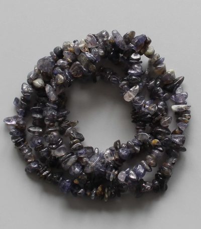 Iolite Chips Bracelet 4/8mm A