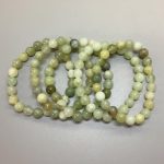 New Jade Round Bracelet 18cm 8mm A/B