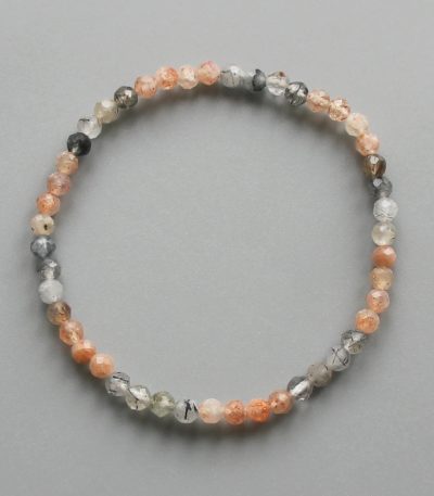 Mix Stone Round Bracelet #1 4mm A