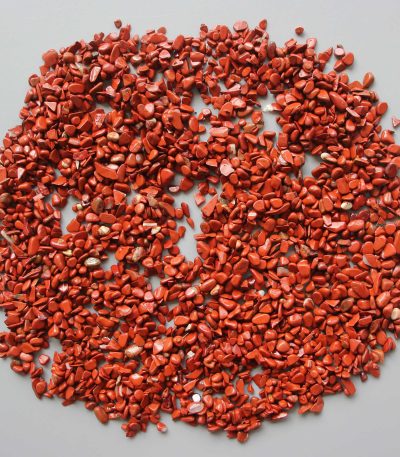 Red Jasper Chips With Corner 0.2 inch (3-8mm) A