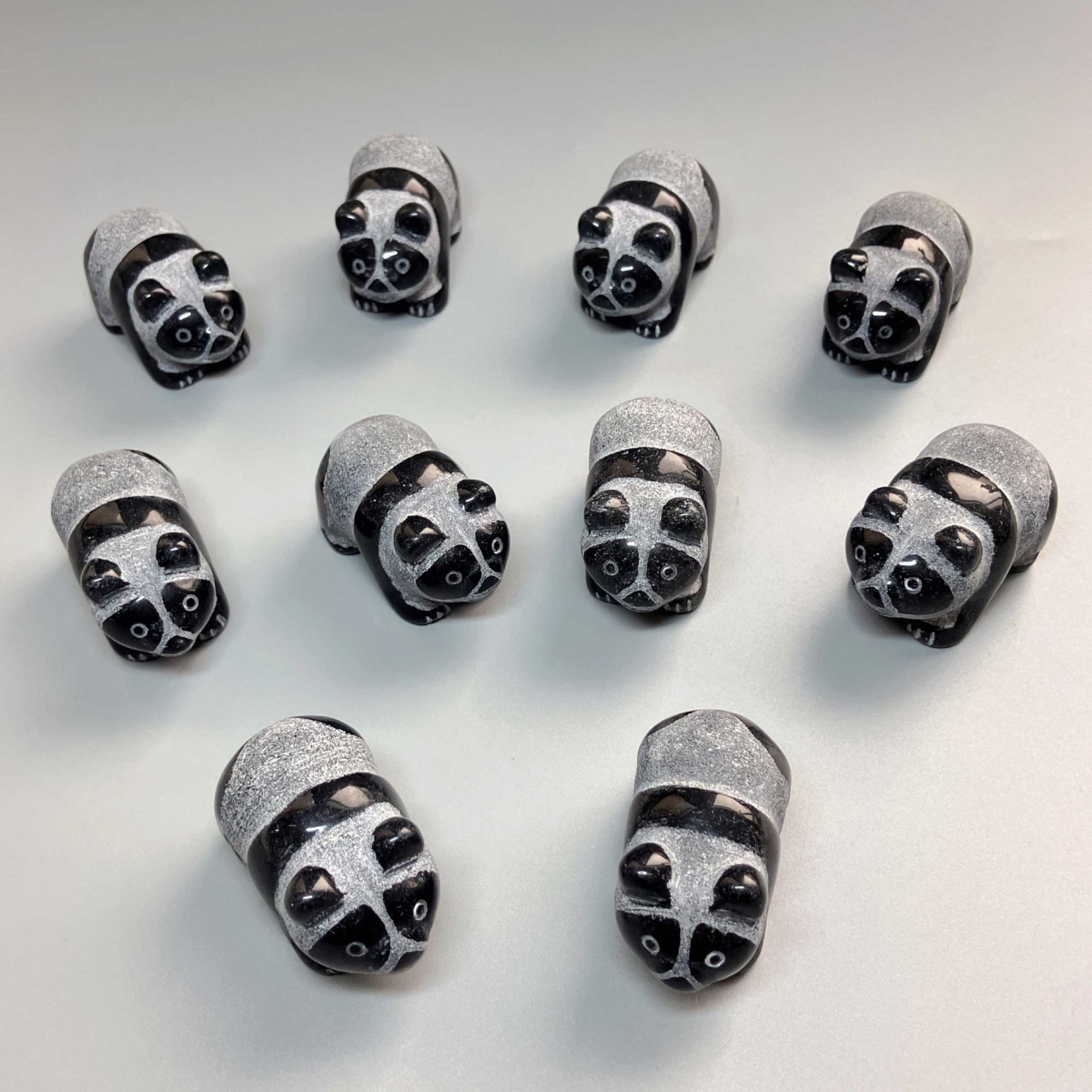 9a0ece5edbb28885cab1b58e3a9191a7 Black Obsidian Standing Panda 50mm A