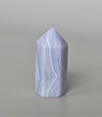 Blue Lace Agate Single Point 1.2-2 inch (1.5-2 x 3-5cm) A/A+
