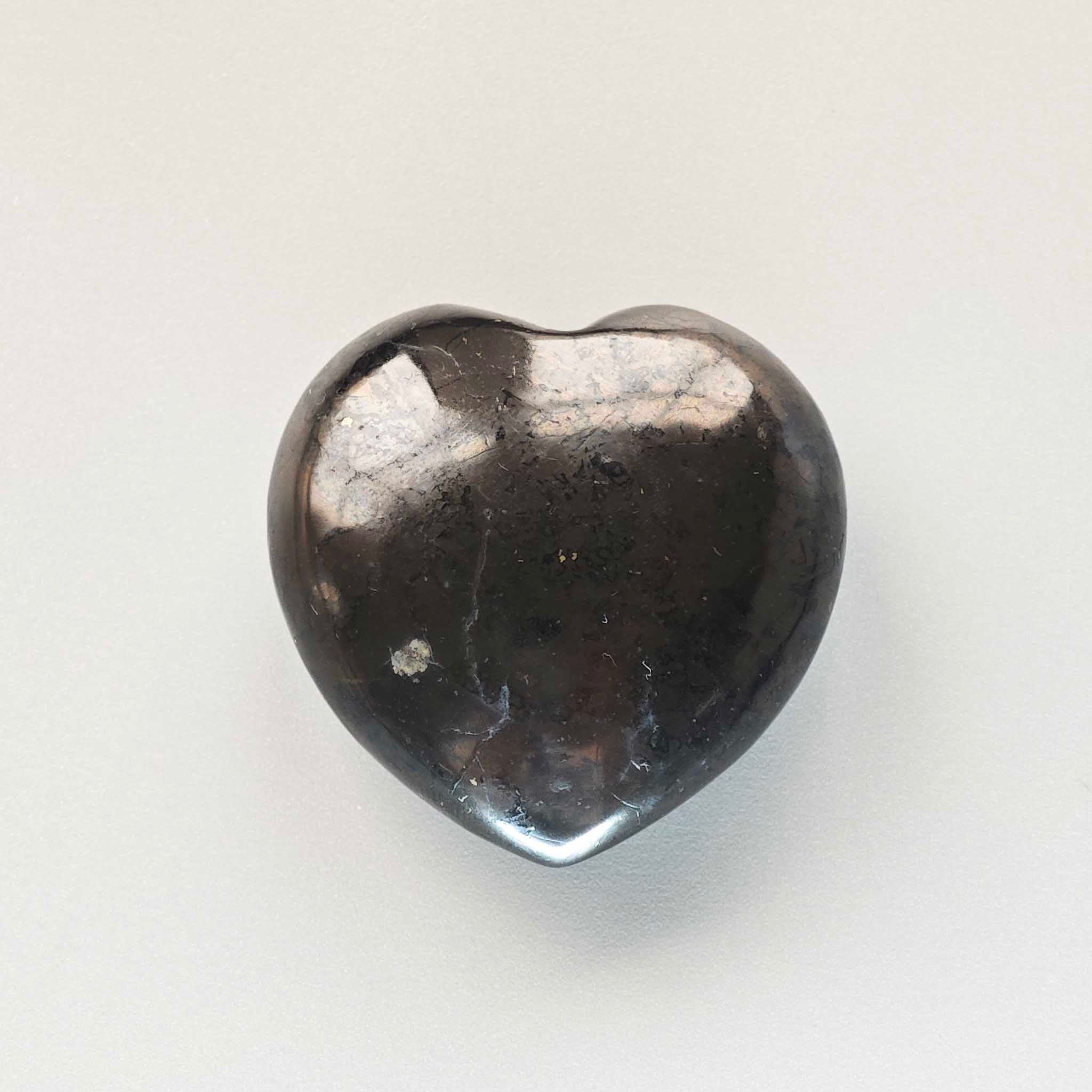 9f2e45db4d393b65e11d4ad431c407f8-1 Shungite Heart 1.8 inch (2 x 4.5 x 4.5cm) A