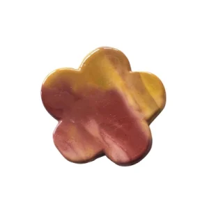 Flower Shape Thumb Stone (Size:6/7x40mm)