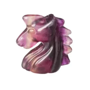 Fluorite Rainbow Candy Animal 38/40mm