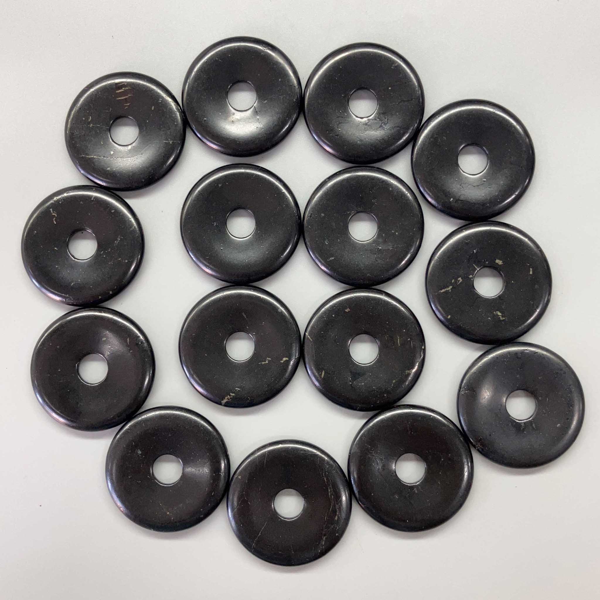 a3a1e22566d792f6234688c81a28810a-1 Shungite Donut 1.6 inch (0.6 x 4cm) A