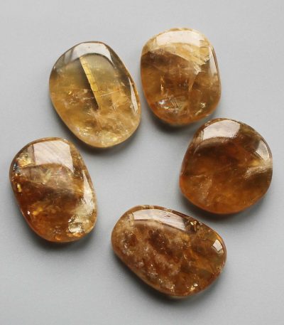 Aragonite Smooth Stone 1.6 inch (0.8-1 x 3.5-4.5cm) A