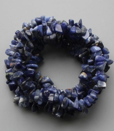 Sodalite Br Chips Bracelet 4/8mm A/A-