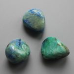 Azurite Malachite Ice Green Tumble Stone 1 inch (2-3cm) A