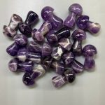 Amethyst Dog Teeth Mushroom 1.4 inch (2.2x3.5cm) A