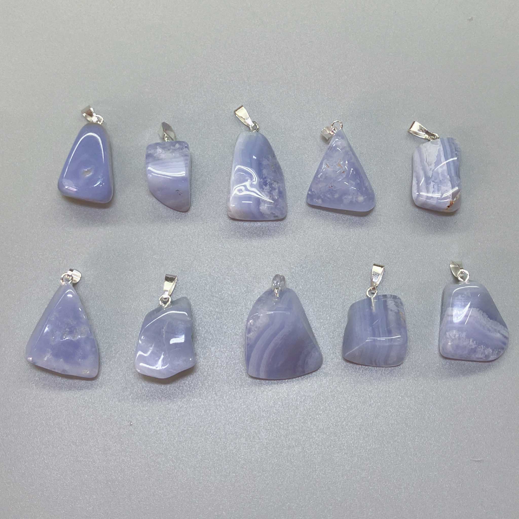 abc3f8cfcc2f18aa0663e3d57bfc9c3b_911bfa3f-05b4-40ea-93d8-f220bb84caf5 Blue Lace Agate Tumble with Corner Pendant With Silver 20/25mm A/A+