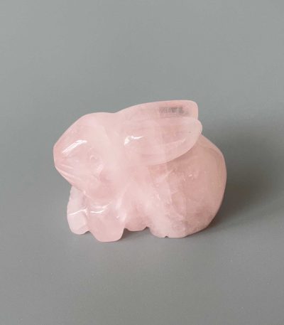 Rose Quartz Rabbit #2 2 inch（5cm） A