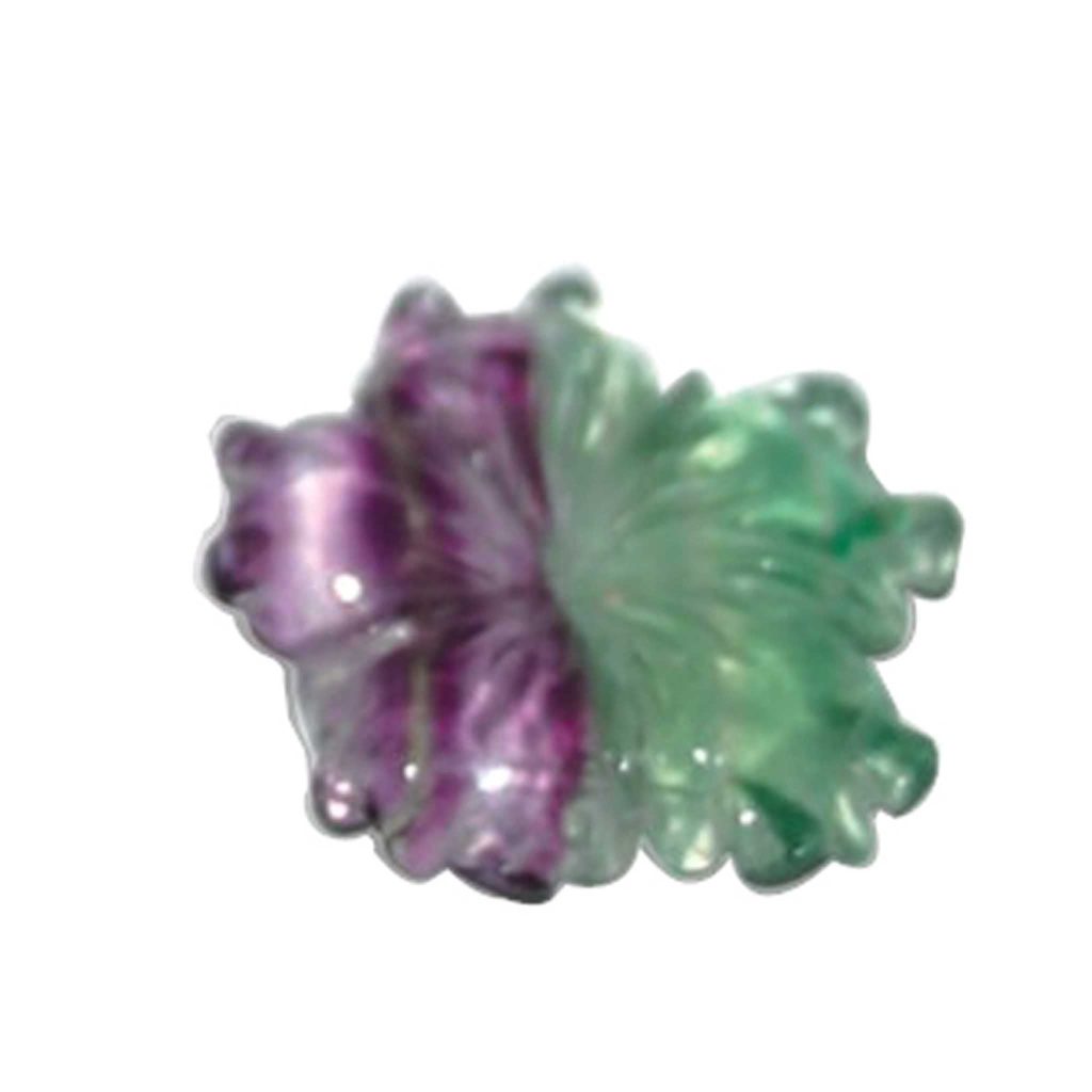 Rainbow Fluorite Flower 1.2 inch (0.8x3cm) A/A+