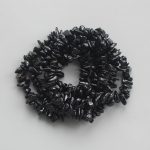 Black Tourmaline Chips Bracelet 4/8mm A