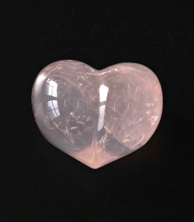 Rose Quartz Heart 1.2inch (3cm) A+/AA