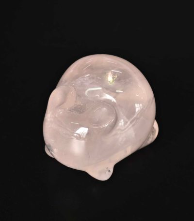 Rose Quartz Cartoon Rabbit 1.2inch (3cm) A+/AA