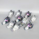 Tai Chi Stone Laser Deep Rainbow Color Dragon 2.8-3.2 inch (7-8cm) A