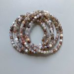 Botswana Agate Round Bracelet 18cm 4mm A