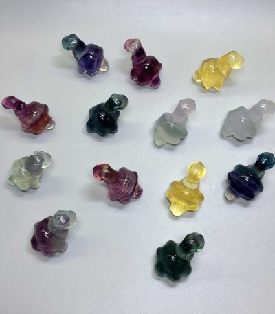Fluorite Rainbow Candy Dinosaur 38mm A+/AA