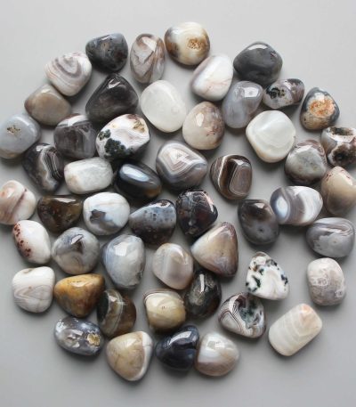 Botswana Agate Tumble Stone 1 inch (2-3cm) A/B