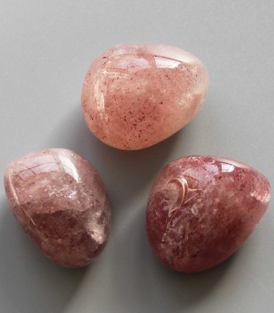 Strawberry Quartz Tumble Stone 1 inch (2-3cm) A