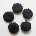 Blue Sandstone Smooth Stone 1.6 inch (0.8-1 x 3.5-4.5cm) A