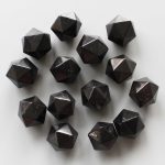 Shungite Icosahedron FLD 1.6 inch (4cm） A