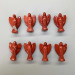 Red Jasper Simple Angel 1.5 inch 3.8cm A