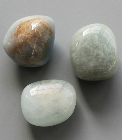 Aquamarine Tumble Stone 1 inch (2-3cm) A/B