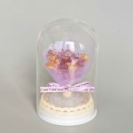 Ametrine Flower Chips With Glass Bottle 7x11cm A