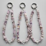 Purple Phantom Quartz Chips Phone Cord 5/10mm A