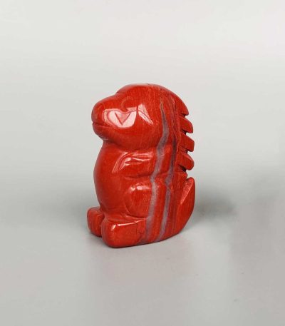 Red Jasper Cartoon Dinosaur P 2 inch (5cm) A