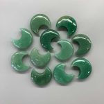 Green Aventurine Moon 1.4 inch (1.1 x 3.5cm) A