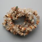 Mix Rutile Quartz Chips Bracelet 4/8mm A