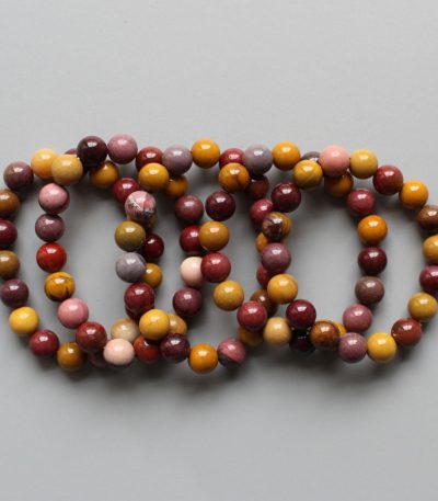 Mookaite Round Bracelet 18cm 10mm A