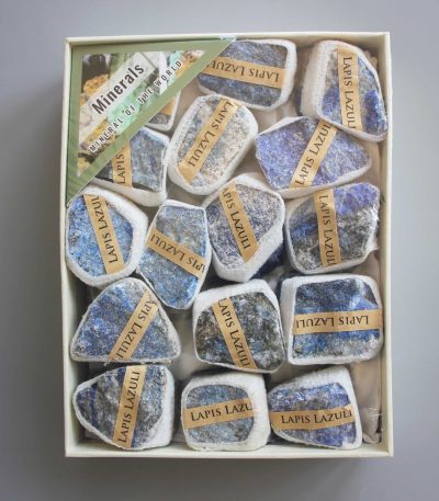 Lapis Lazuli Rough Box Set 40x135x175mm A