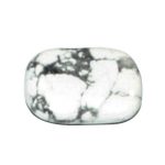 Howlite White Rectangle Stone 1.6 inch (1x3x4cm) A