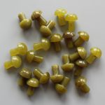Serpentine Green Ch Mushroom 0.8 inch 2cm A