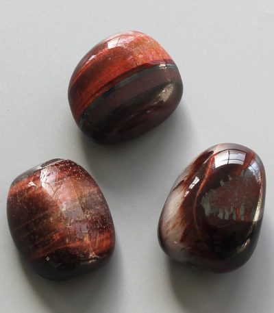 Red Tiger Eye Tumble Stone 1 inch (2-3cm) B