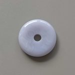 Blue Lace Agate Donut 1.4 inch（0.7x3.5cm） A/A+