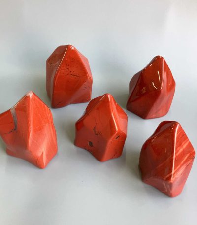 Red Jasper Concave & Caving Sculpture 250-500g/pc A