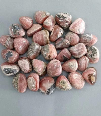 Rhodocrosite Argentina Tumble Stone 1 inch (2-3cm) A