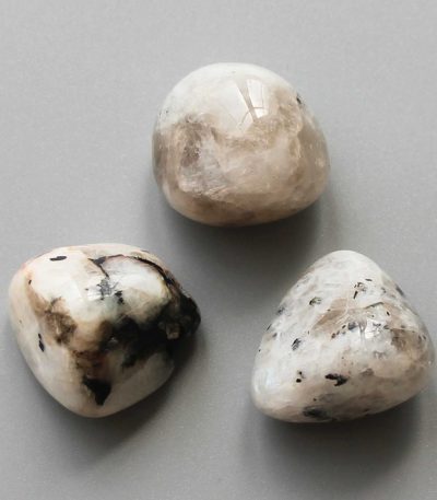 Moonstone With Spark Blue Color Tumble Stone 1 inch (2-3cm) B