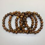 Golden Tiger Eye Round Bracelet 18cm 8mm A/B