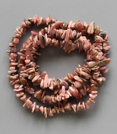 Rhodocrosite Argentina Chips Bracelet 4/8mm A/A-