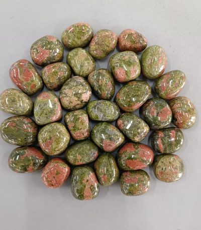 Unakite Tumble Stone 20/30mm A