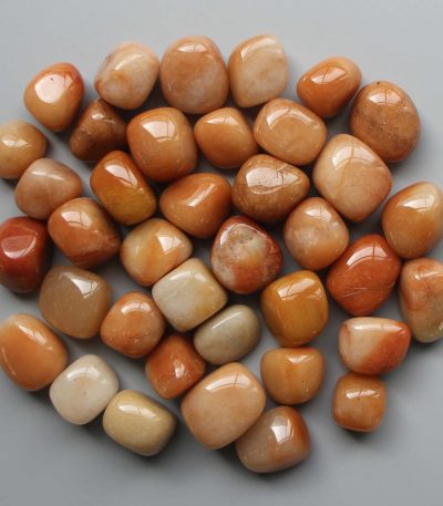 Red Aventurine B Tumble Stone 1 inch (2-3cm) A/B